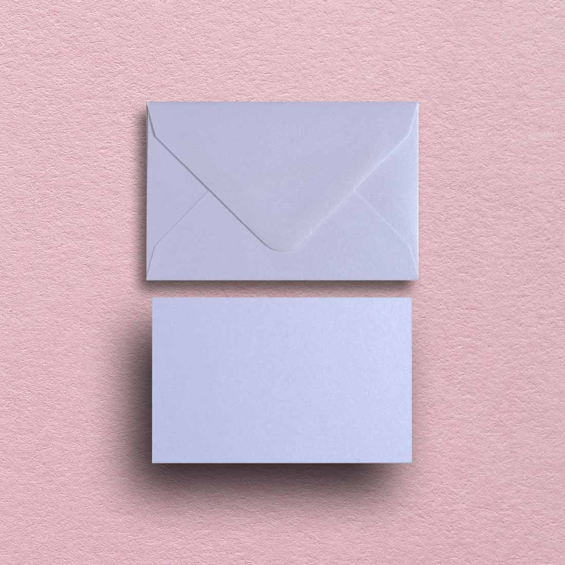 Mini Pearlescent White Cards and Envelopes – Pemberly Fox