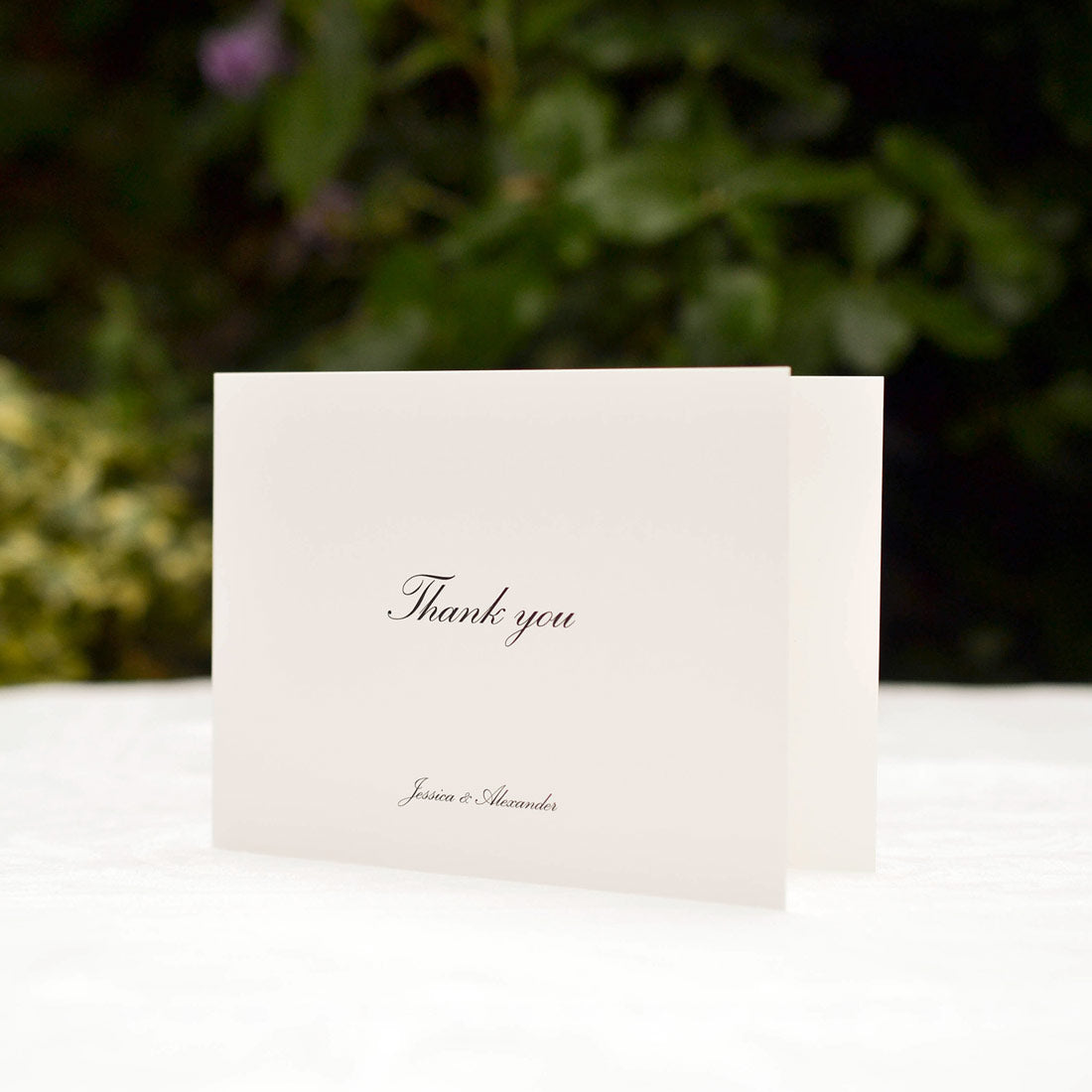 Tilney Personalised Wedding Thank You Cards – Pemberly Fox